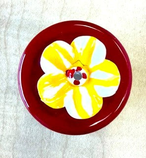 Hand-held Hummingbird Feeder-"Nasturtium Flower"