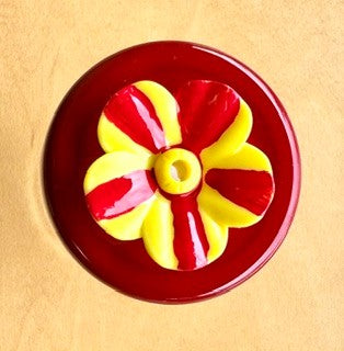 Hand-held Hummingbird Feeder - Red & Yellow Accents